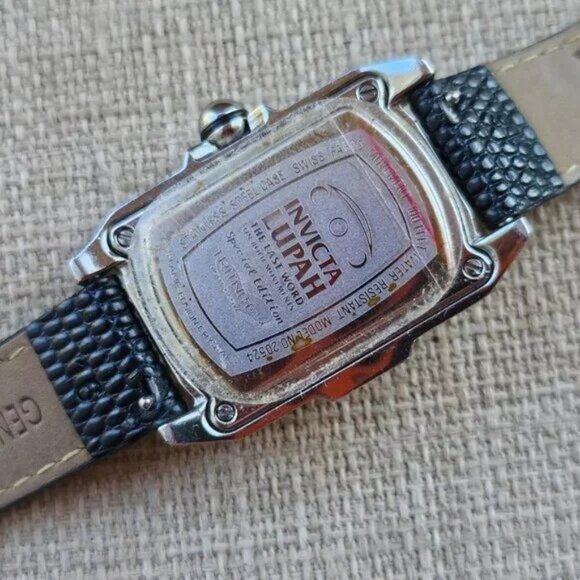 Invicta Watch Lupah Lady 20524 - Special Edition Leather Black Band MOP Face - Picture 11 of 16